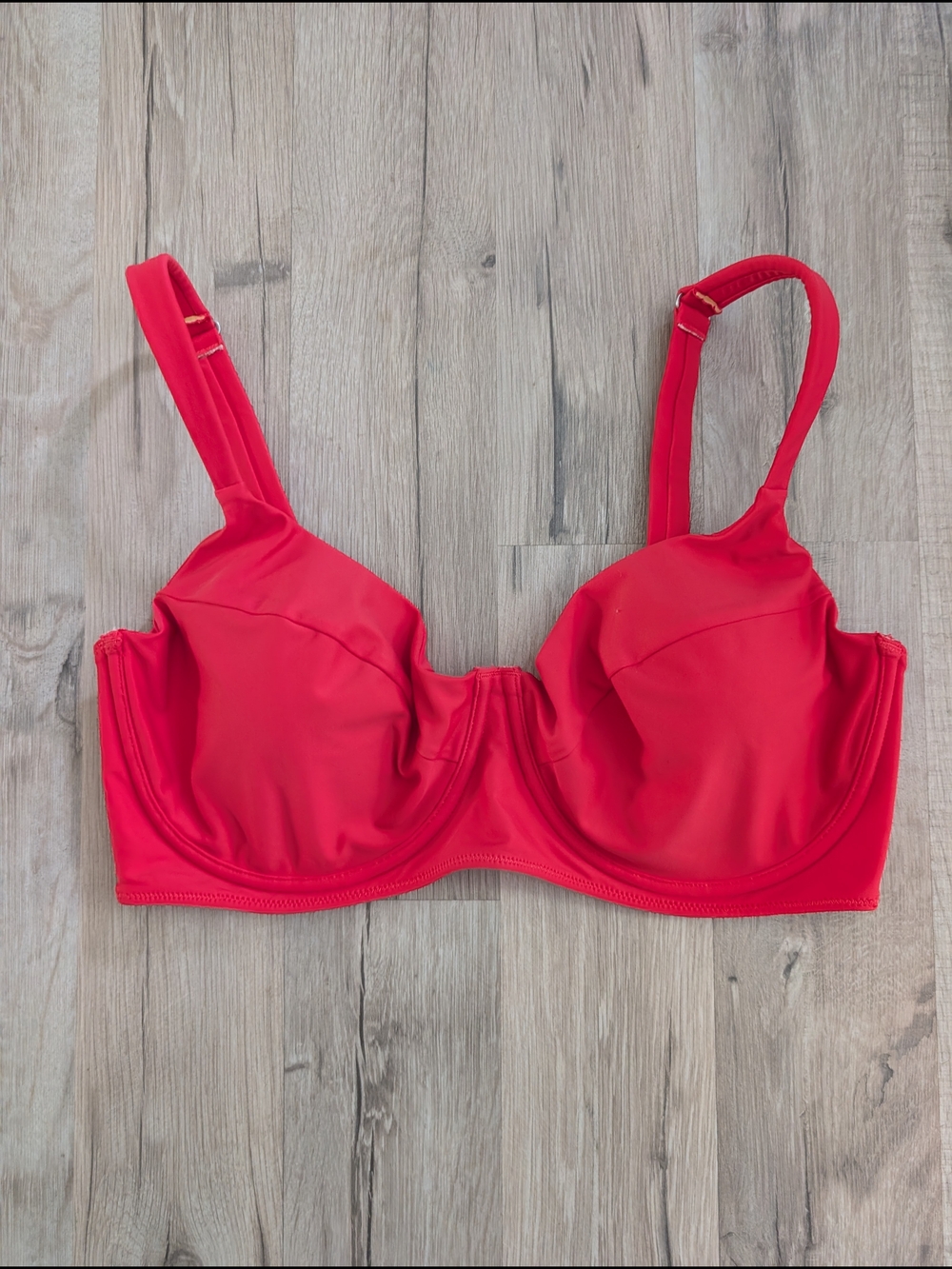 Title Nine Coral Underwire Bikini Top, 36DD (C3)